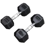 GravoMax 10KG Rubber Hex Dumbbell NZ