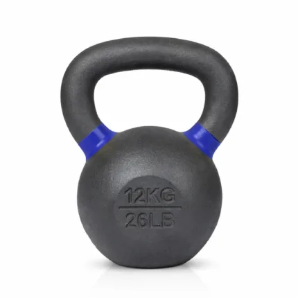12KG Cast Iron Kettlebell By GravoMax Fitness