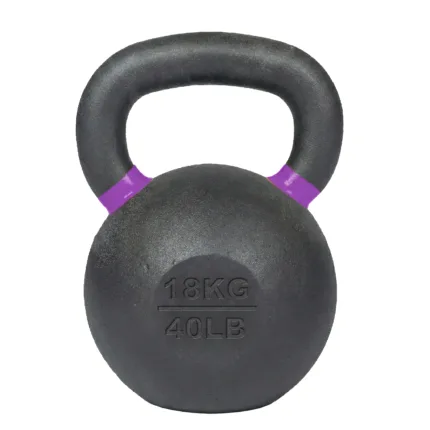 18KG Cast Iron Kettlebell By GravoMax Fitness