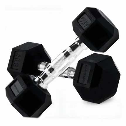 4KG Hex Dumbbells