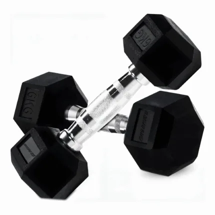 6KG Hex Dumbbells