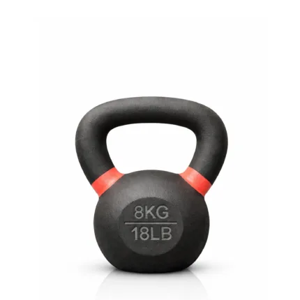 8KG Cast Iron Kettlebell By GravoMax Fitness