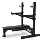 GravoMax commercial bench press pro 2.0 heavy duty steel frame with spotter arms NZ