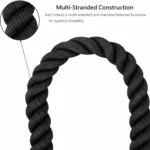 Details of battle rope