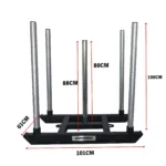 Dimension of Power Sled By GravoMax Fitness
