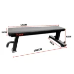 Dimensions Flat Bench By GravoMax Fitness