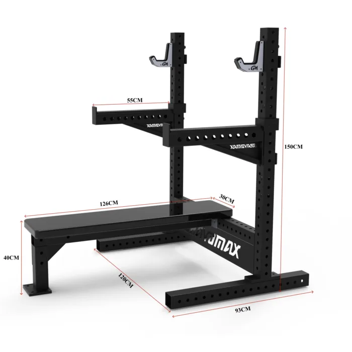 Commercial Bench Press Pro 2.0 | Heavy Duty Rack