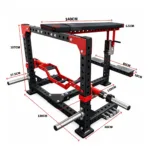 Dimensions of seal row machine via GravoMax Fitness