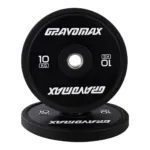A Pair of 10KG GravoMax Olympic Bumper Weights