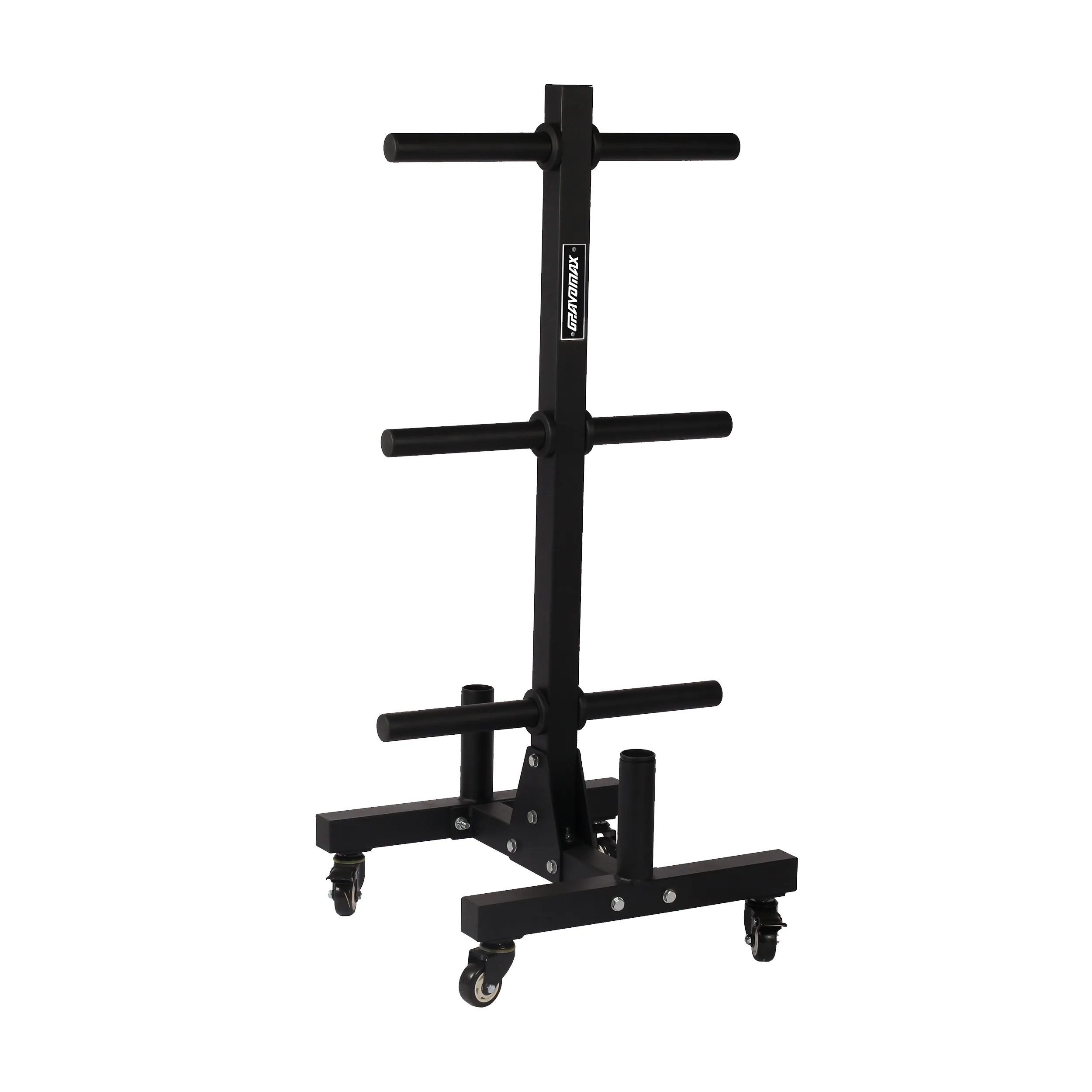 GravoMax Plate and Barbell Storage Tree with Wheels SR03 GravoMax Plate and Barbell Storage Tree with Wheels SR03