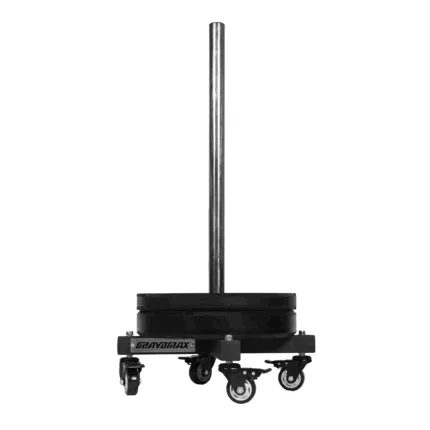 Gravomax Vertical Bumper Plate Stacker with Wheels