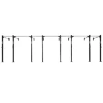 Infront Version of GravoMax 4 Bay Wall Mounted Rig