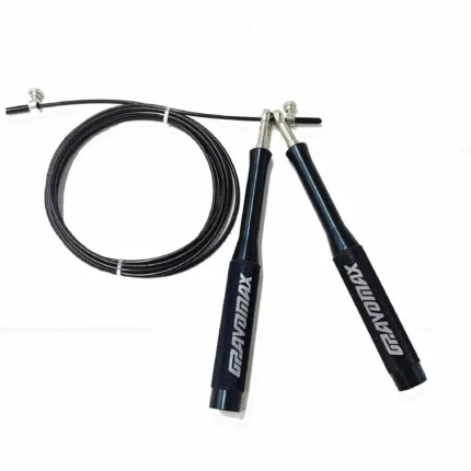 Speed Rope Aluminium Handle Black