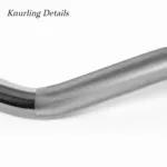 Knurling Details of 1.2m Curl Barbell