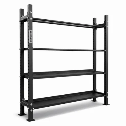 GravoMax commercial gym multi storage rack for dumbbells kettlebells and wall balls Auckland NZ