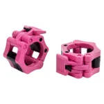 Olympic Plastic Barbell Collar Pink