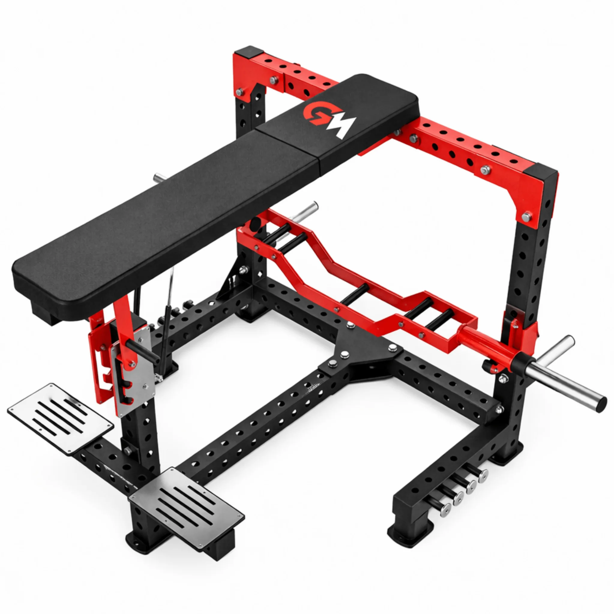 Seal Row Bench with Cambered Bar Seal Row Bench with Cambered Bar By GravoMax Fitness