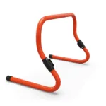 Side view of adjustable hurdle