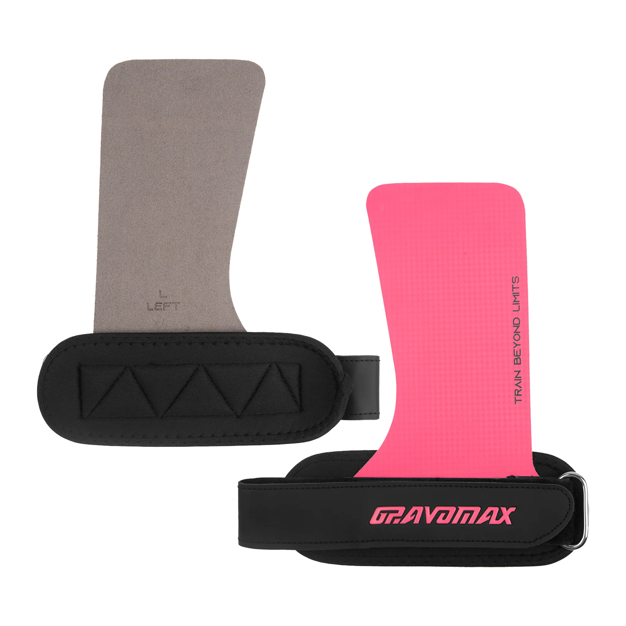 Strap Pink Chalk-Free Hand Grips Pink