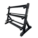 Three tire dumbbell Rack GravoMax Fitness