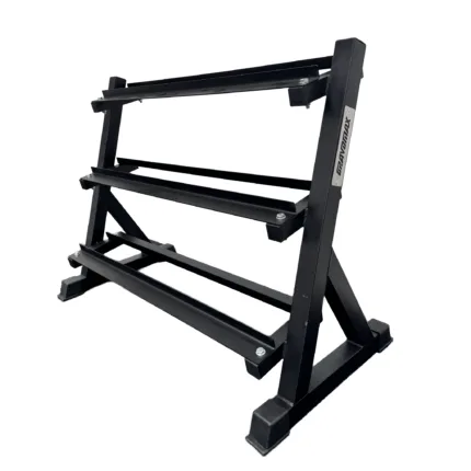 Three tire dumbbell Rack GravoMax Fitness