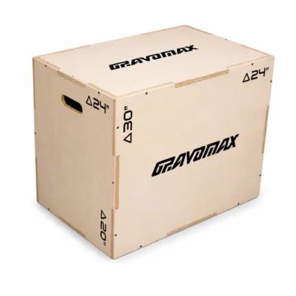 GravoMax 3-in-1 wooden plyo box showing perfectly smooth sides and 18mm premium wood