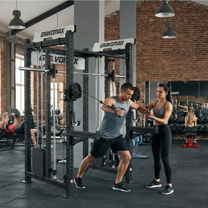 Smith Machine & Cable Crossover | NZ Gym Gear | GravoMax
