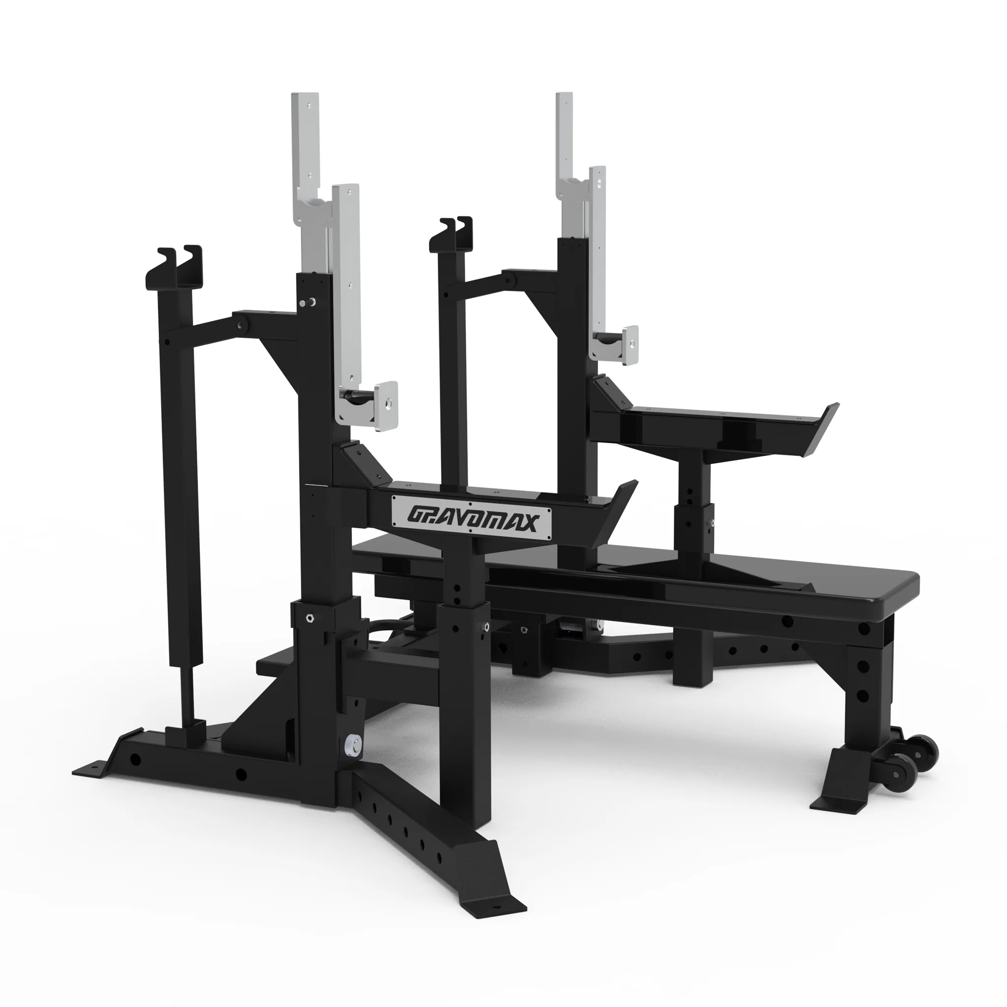 GravoMax Powerlifting Combo Rack Bench Press Rack