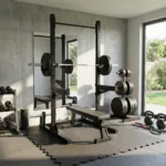 life style version of half squat rack By GravoMax Fitness