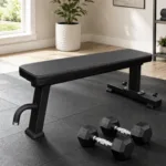lifestyle of Comemrcial Flat Bench