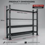 product details of commercial grade storage rack