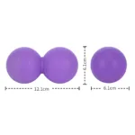 size of double massage balls