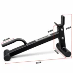 Dimentions of Barbell Jack By GravoMax Fitness