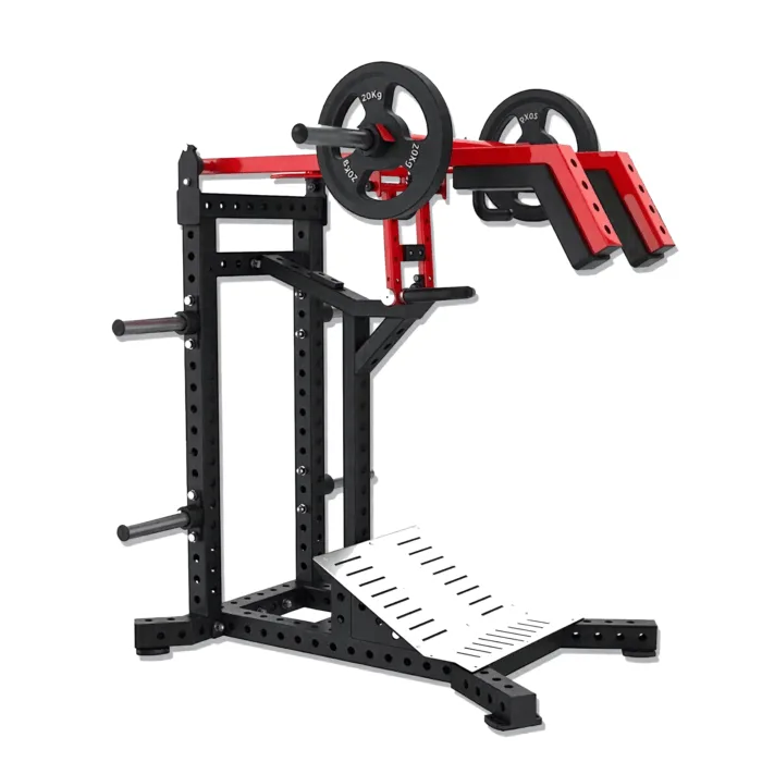 Spring Hack Squat Machine Hack Squat Machine | Plate Loaded | Gravomax Fitness