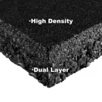 Layer details of rubber mats
