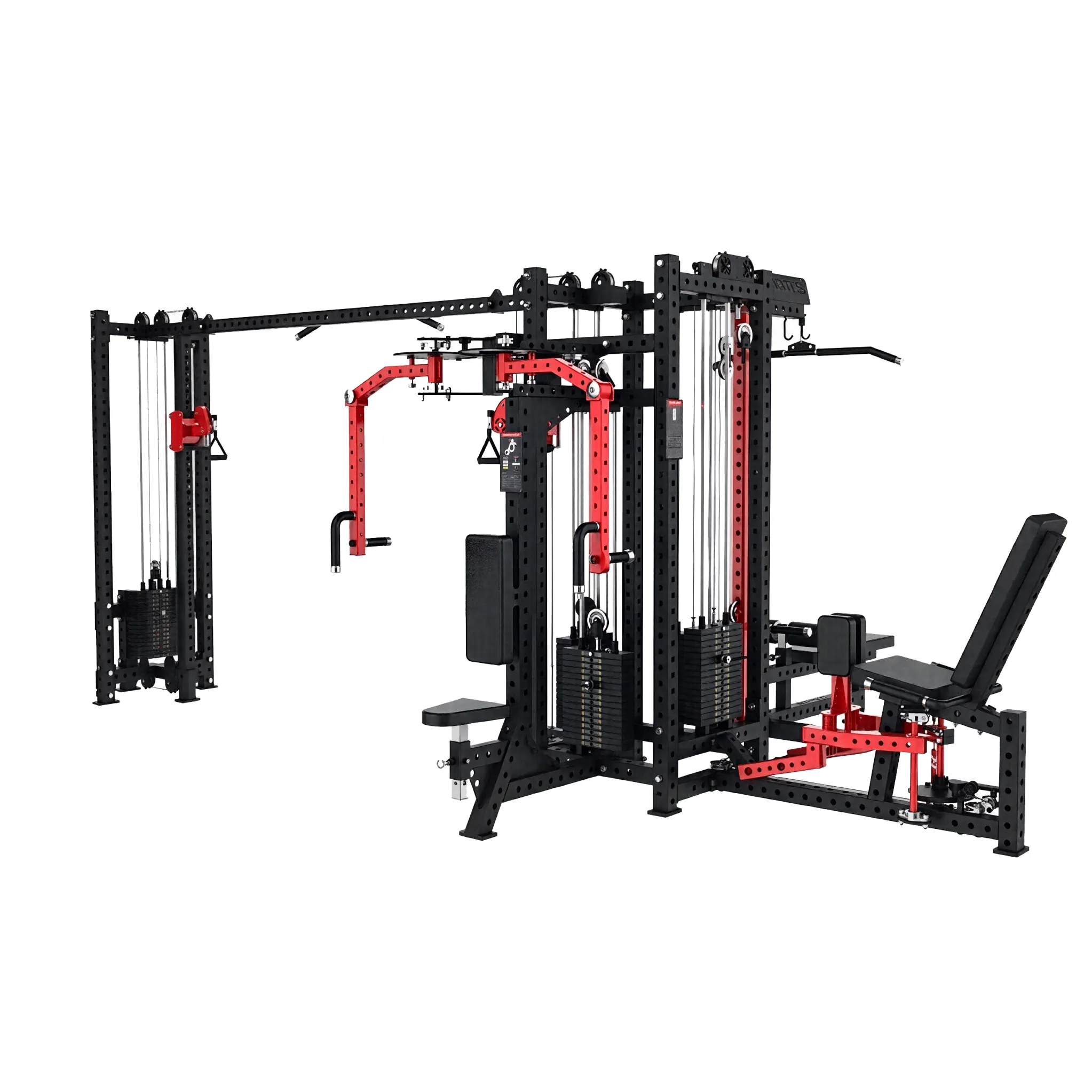 Multifunctional Trainer 002 Commercial 5-Person Station Gym