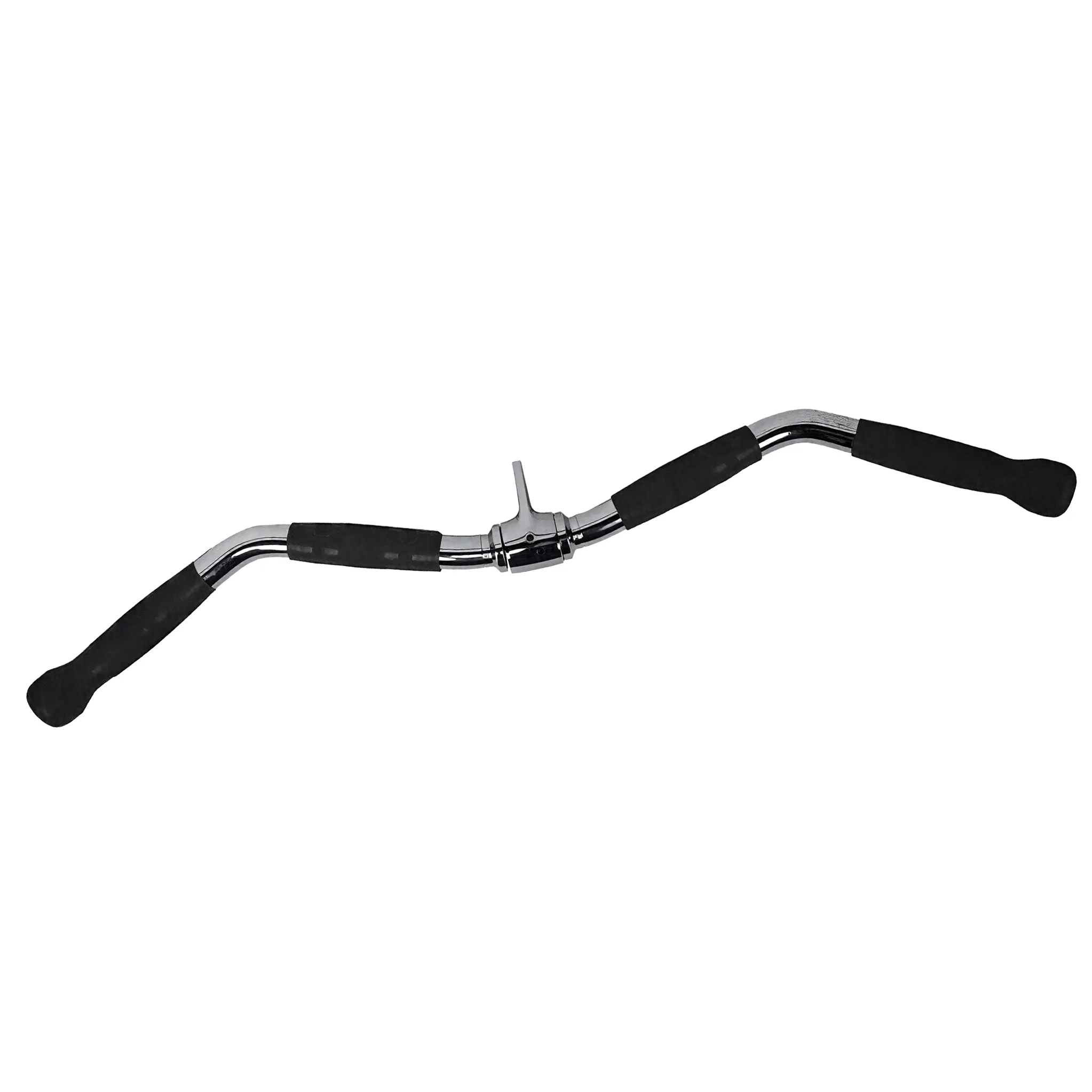 PB10 Curl Pullsown Bar with Full Roatation Multi Grip Pull Down Cable Attachment