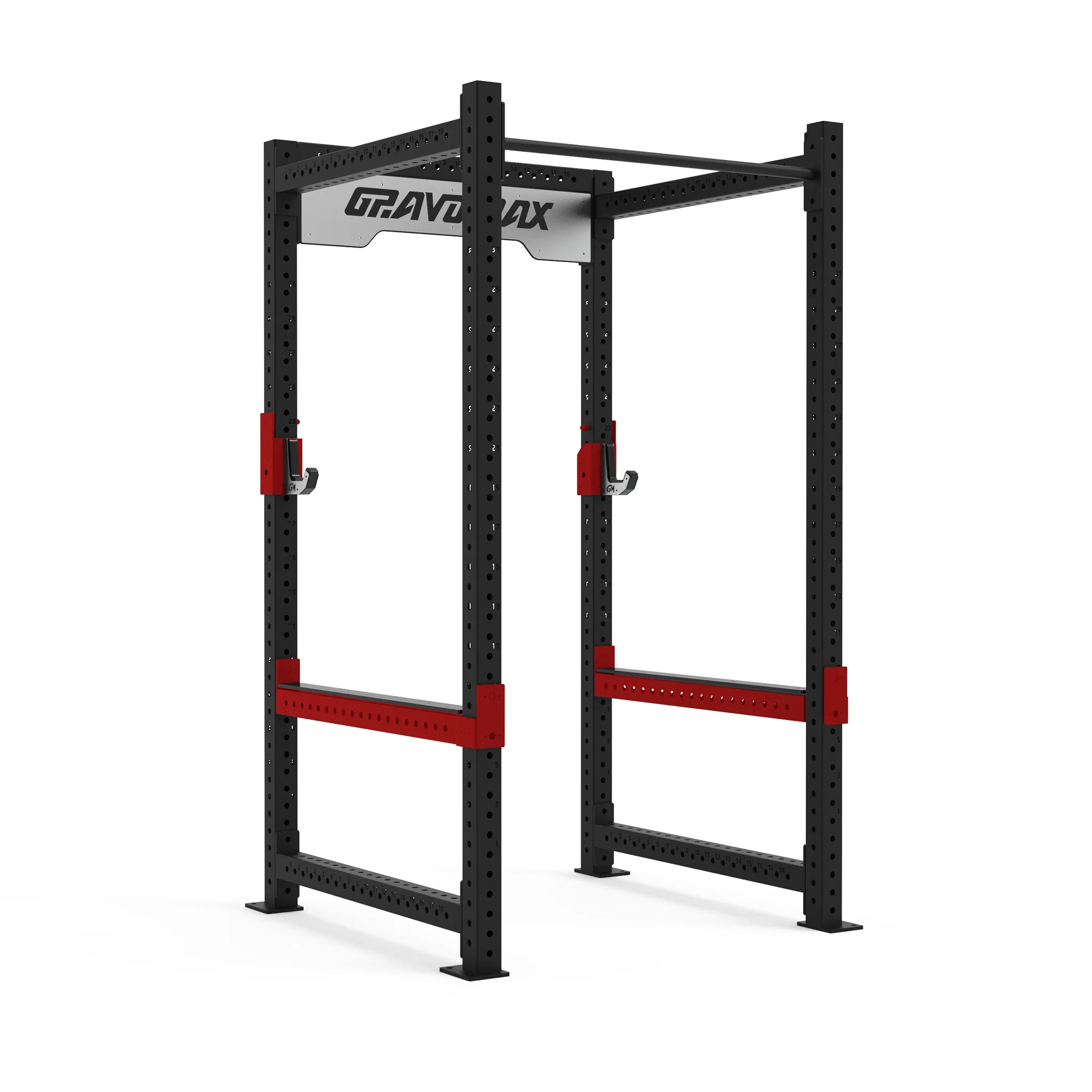 Power Cage Squat Rack Red IP90 Power Cage Squat Rack Red IP90