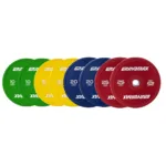 140KG Color bumper Weights Package