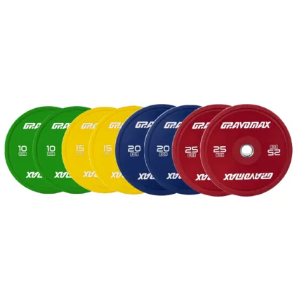 140KG Color bumper Weights Package