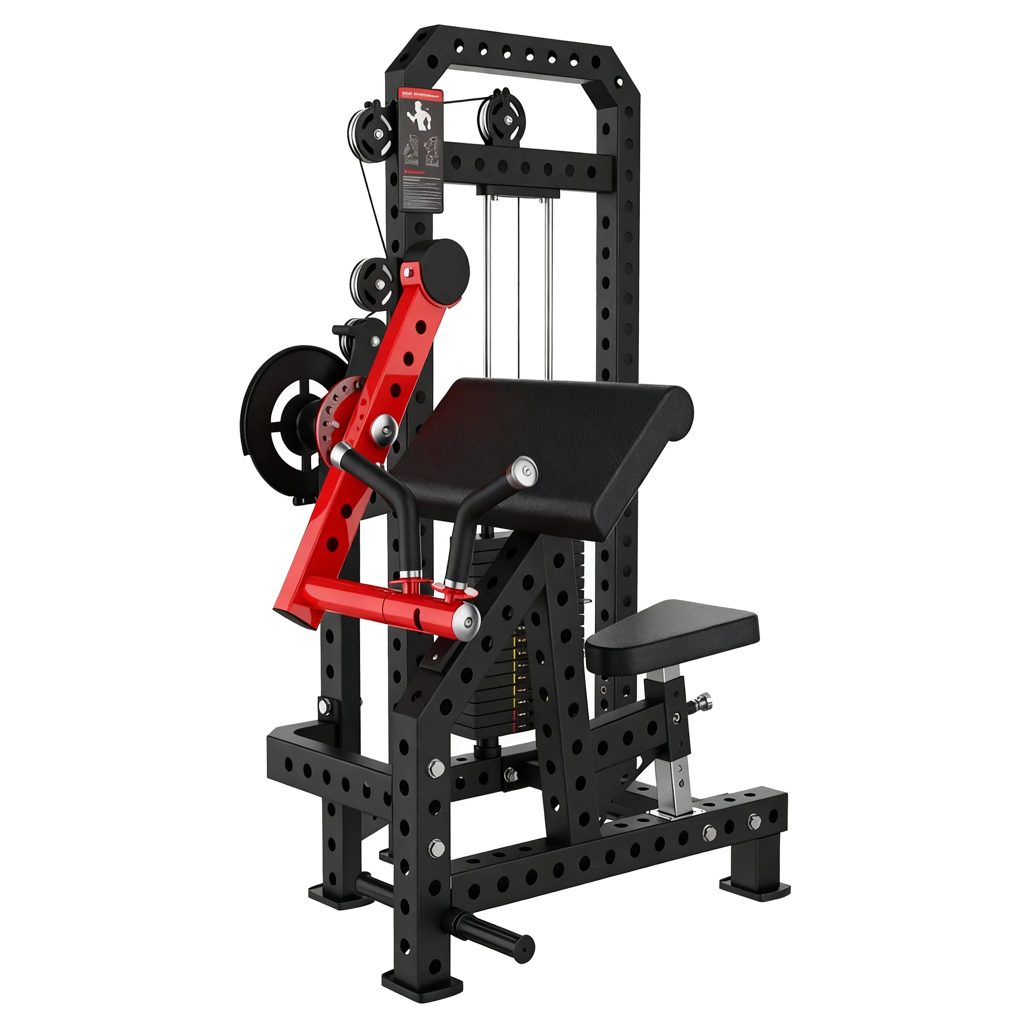 Seated Preacher Curl Machine | Pin Loaded Seated Preacher Curl Machine | Pin Loaded
