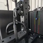 Lat Pull Down and Low Row Machine Attachment