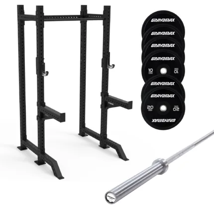 half squat rack package NZ By GravoMax Fitness