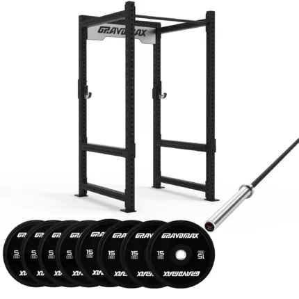 Power Cage Package with lifting barbell