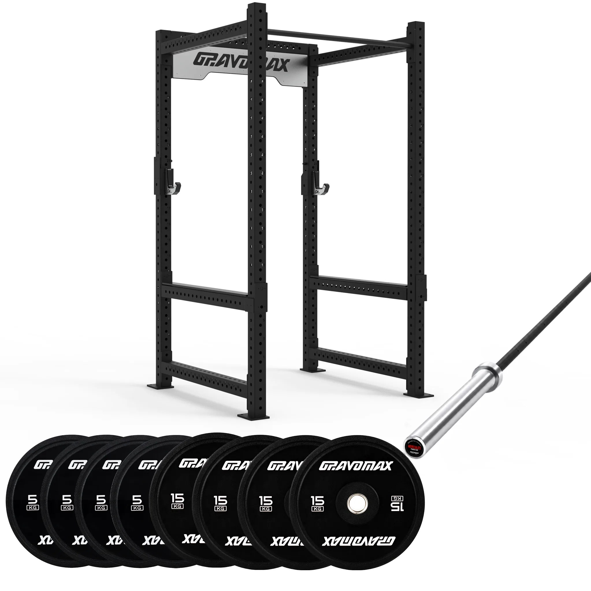 Power Cage Package with lifting barbell