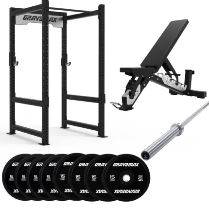 power cage and bench package NZ By GravoMax Fitness