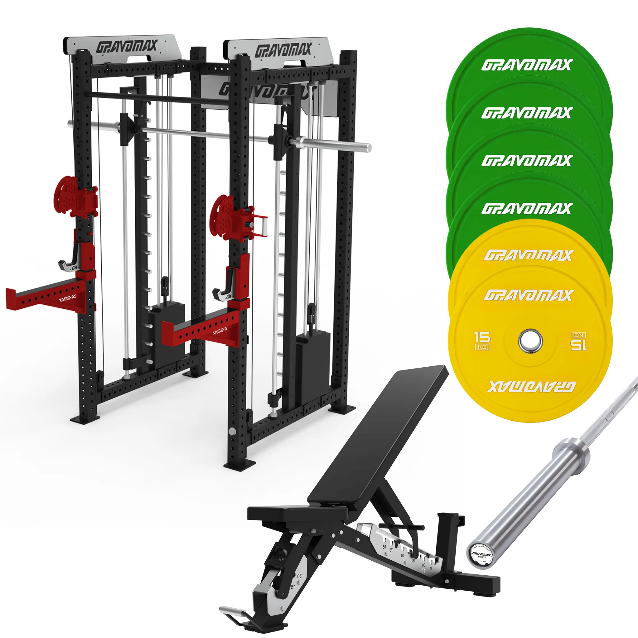 smith machine with crossover cable package smith machine with crossover cable package
