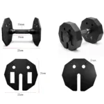 24kg adjustable dumbbells details