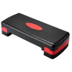 GravoMax adjustable height aerobic step platform with 2 levels and anti slip surface for home gym