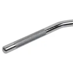 Close up of GravoMax lat pulldown bar showing precision knurled grips and smooth revolving swivel hanger